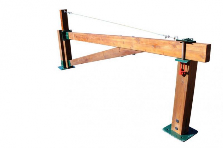 Barrière tournante bois Marengo